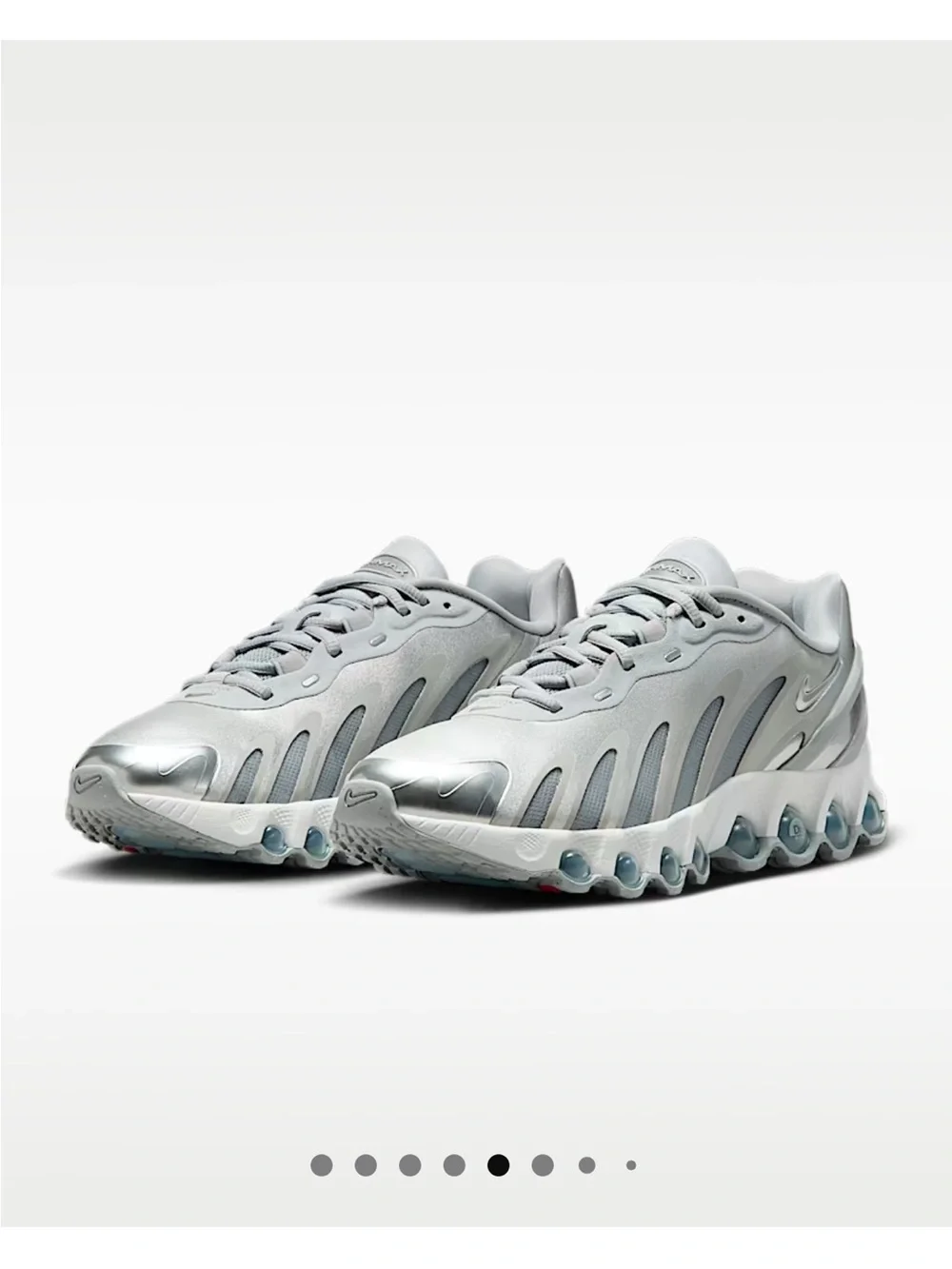 Nike Women’s Air Max DN8 Silver/Gray Lightweight Running Sneakers